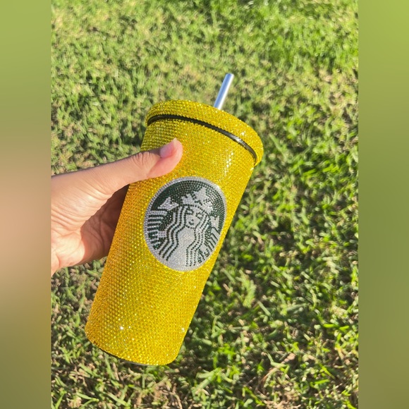 Starbucks Logo Yellow Tumbler - Picture 8 of 11
